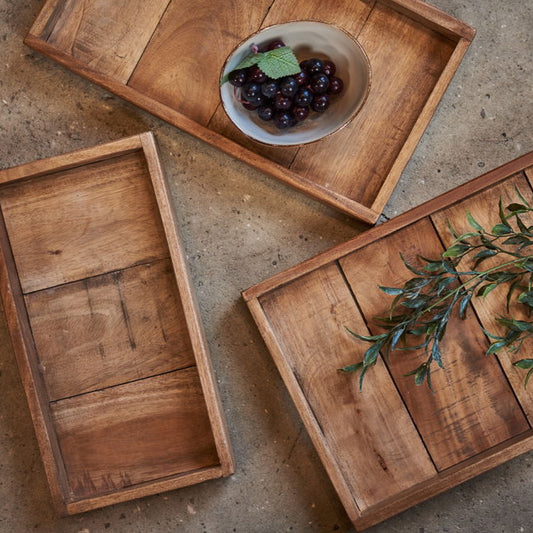 Trefat i tre størrelser