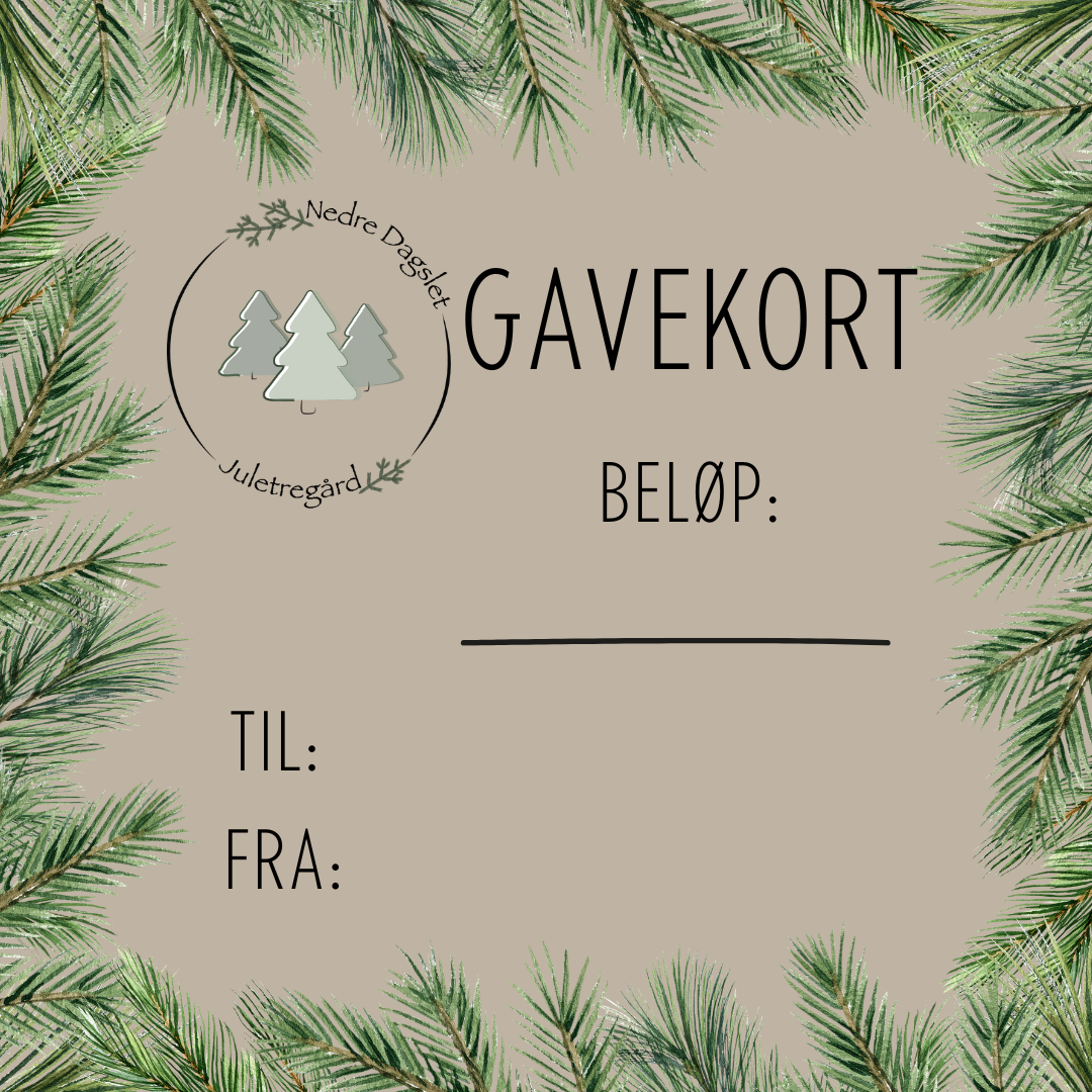 Gavekort